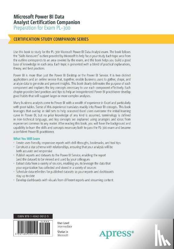 Jolly, Jessica - Microsoft Power BI Data Analyst Certification Companion