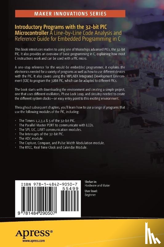 Ward, Hubert - Introductory Programs with the 32-bit PIC Microcontroller