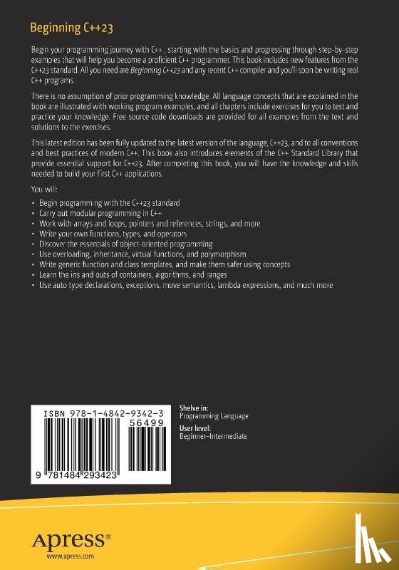 Horton, Ivor, Van Weert, Peter - Beginning C++23