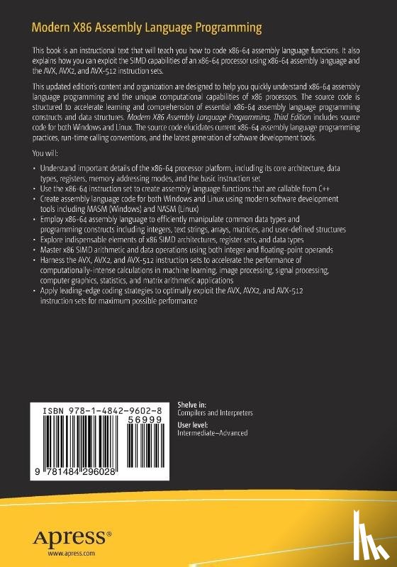 Kusswurm, Daniel - Modern X86 Assembly Language Programming