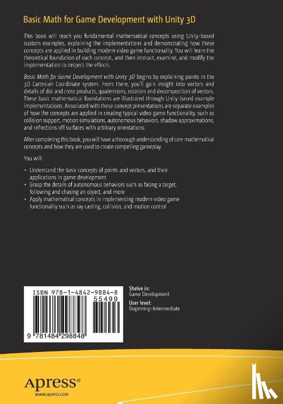 Sung, Kelvin, Smith, Gregory - Basic Math for Game Development with Unity 3D