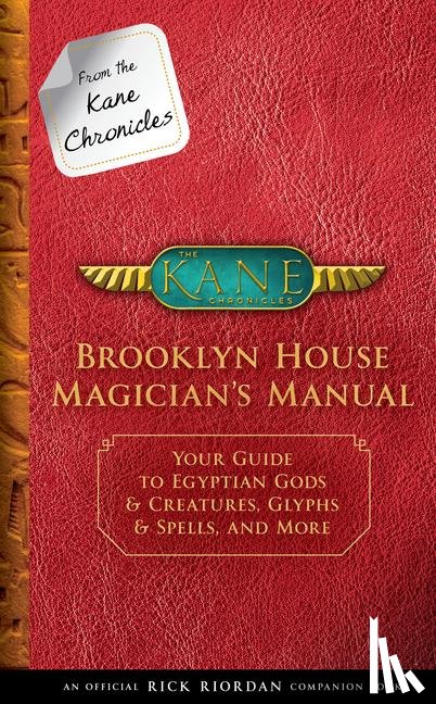 RICK RIORDAN - FROM THE KANE CHRONICLES BROOKLYN HOUSE