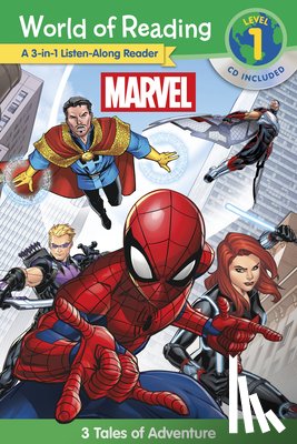MARVEL PRESS BOOK GR - WORLD OF READING MARVEL 3IN1 LISTENALONG