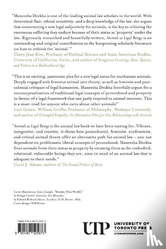 Deckha, Maneesha - Animals As Legal Beings