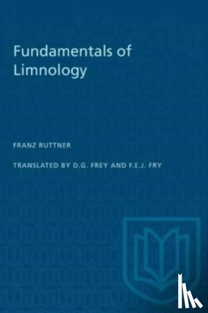 Ruttner, Franz - Fundamentals of Limnology