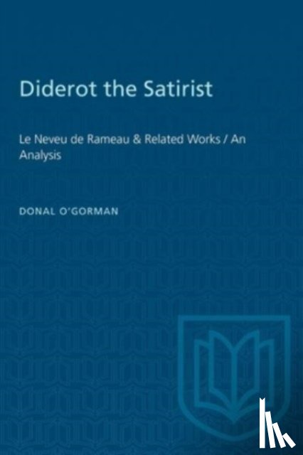O'Gorman, Donal - Diderot the Satirist