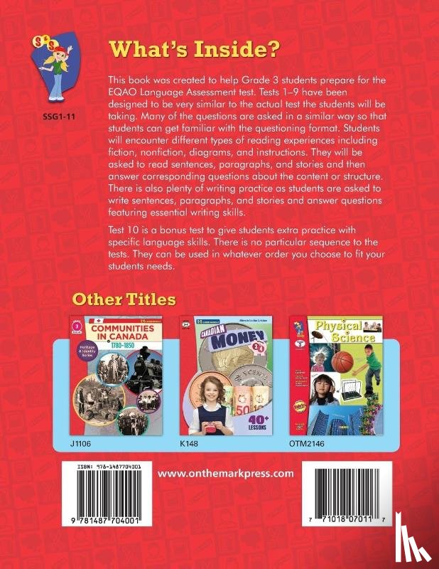 Solski, Ruth - EQAO Grade 3 Language Test Prep Guide