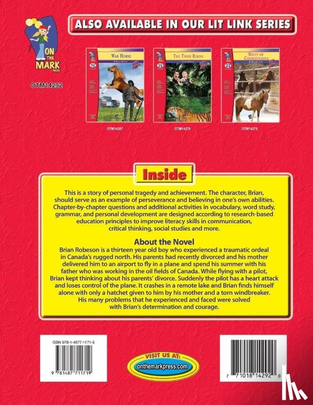 Solski, Ruth - Hatchet by Gary Paulson, Novel Study Grades 5-7