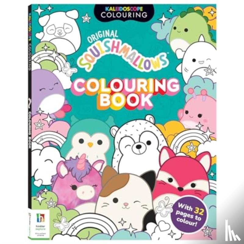 Pty Ltd, Hinkler - Kaleidoscope Squishmallows Feelin' Mallow Colouring Book