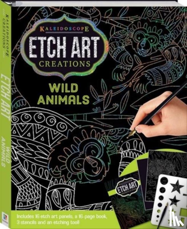  - Kaleidoscope Etch Art Creations: Wild Animals and More