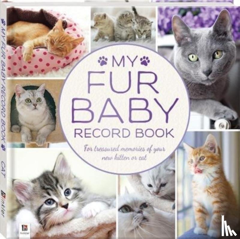 Pty Ltd, Hinkler - My Fur Baby Record Book Cat