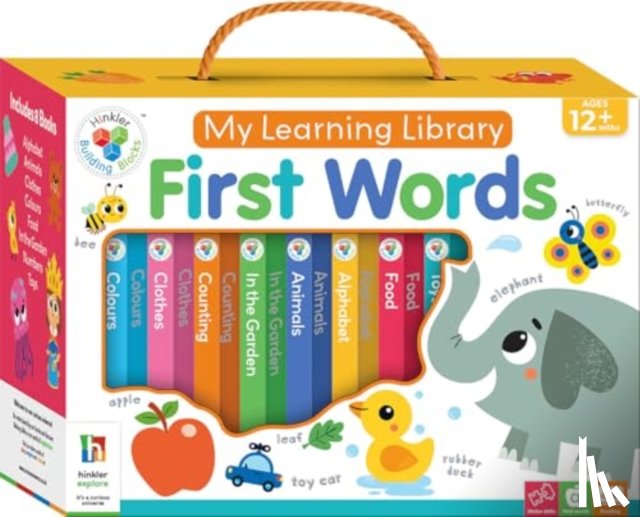 Pty Ltd, Hinkler - Building Blocks Learning Library: First Words