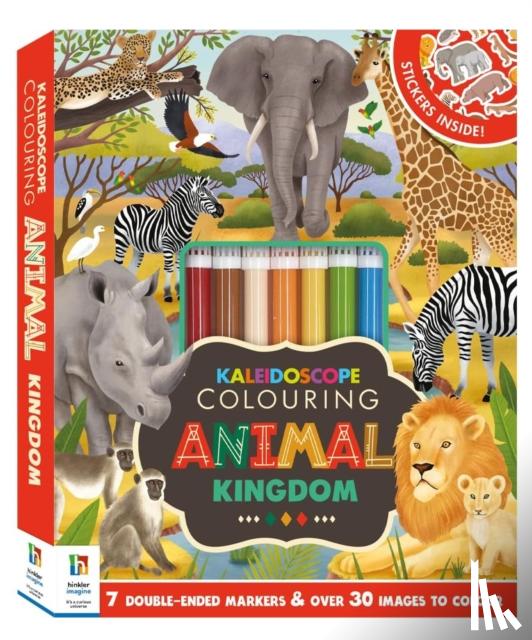 Pty Ltd, Hinkler - Kaleidoscope Colouring Kit Animal Kingdom