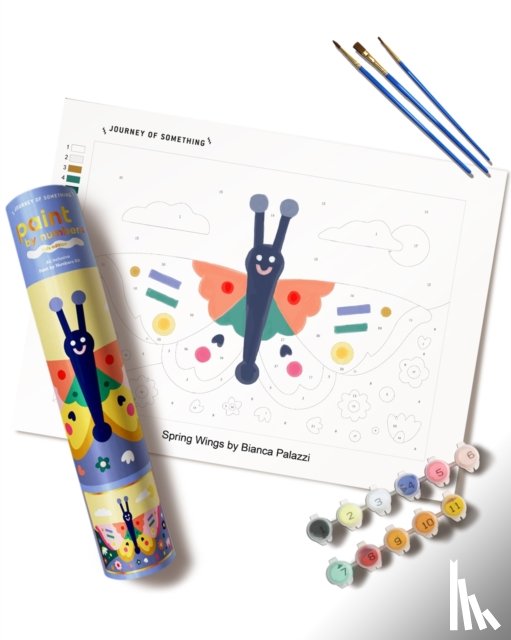 Journey of Something - Kids Paint by Numbers: Spring Wings