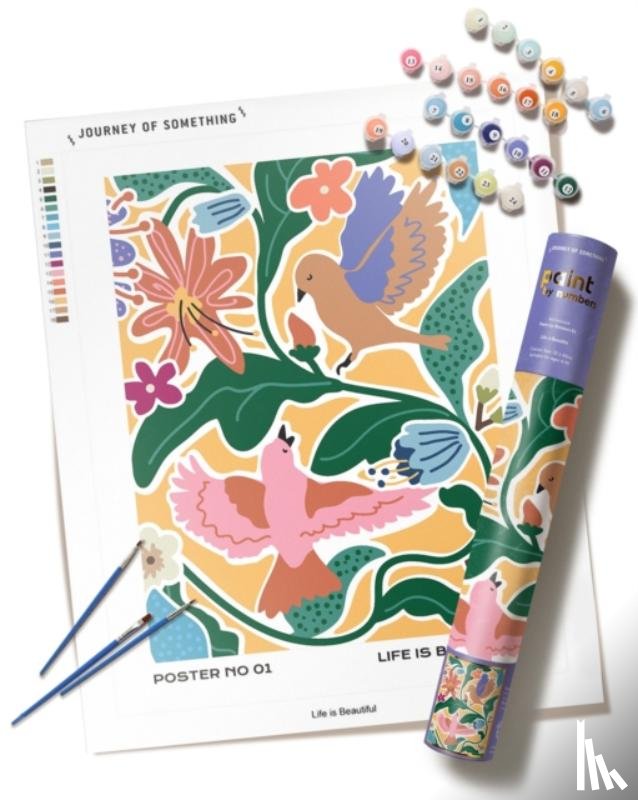 Journey of Something - Paint by Numbers: Life is Beautiful