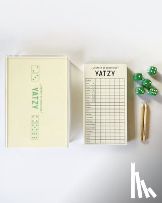 Something, Journey Of - Luxury Yatzy Dice Game Set - Classic Family & Party Game