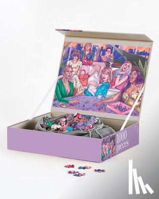 Something, Journey Of - A Night in - 1000 Piece Jigsaw Puzzle - Artist Designed Jigsaw Puzzle for Adults