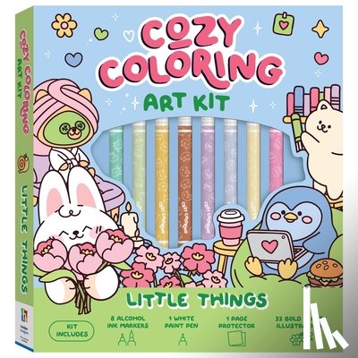 Hinkler - Art Maker Cozy Coloring Little Things Kit