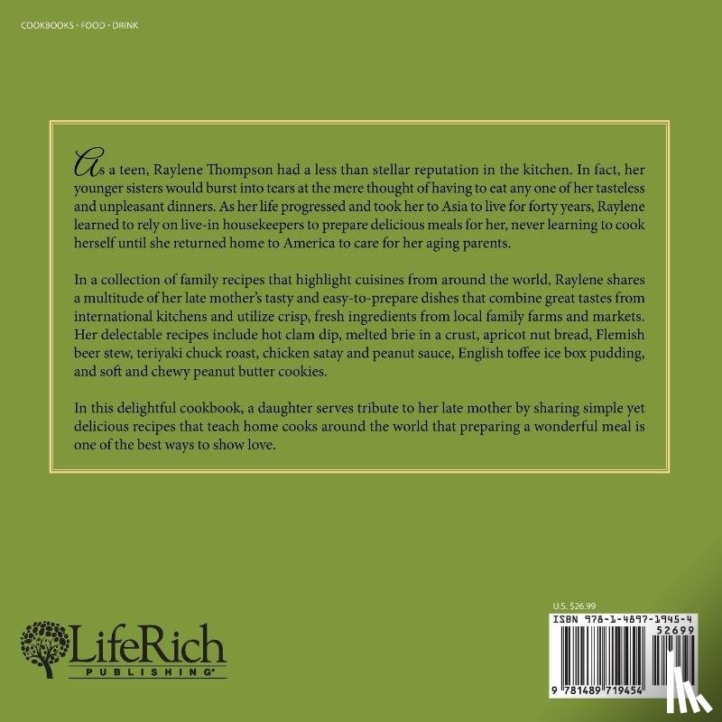 Thompson, Raylene - Delectable Dishes from the Kitchen of Lettie Giannoni Foster