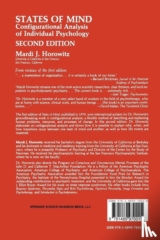 Horowitz, Mardi Jon - States of Mind