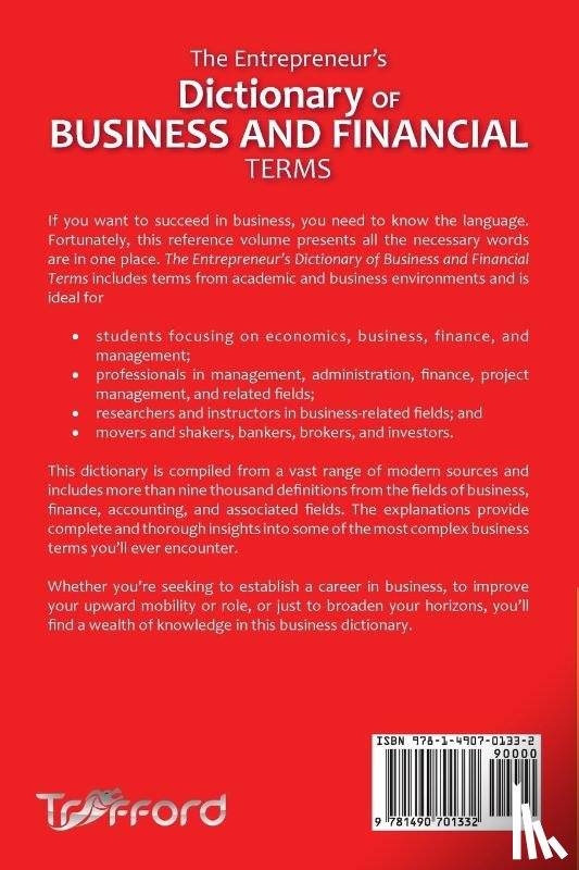 Masoom, Khwaja - The Entrepreneur's Dictionary of Business and Financial Terms