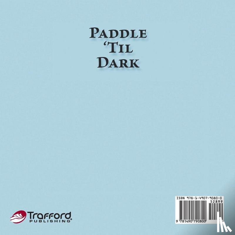 Zvirbulis, Raimonds - Paddle 'Til Dark