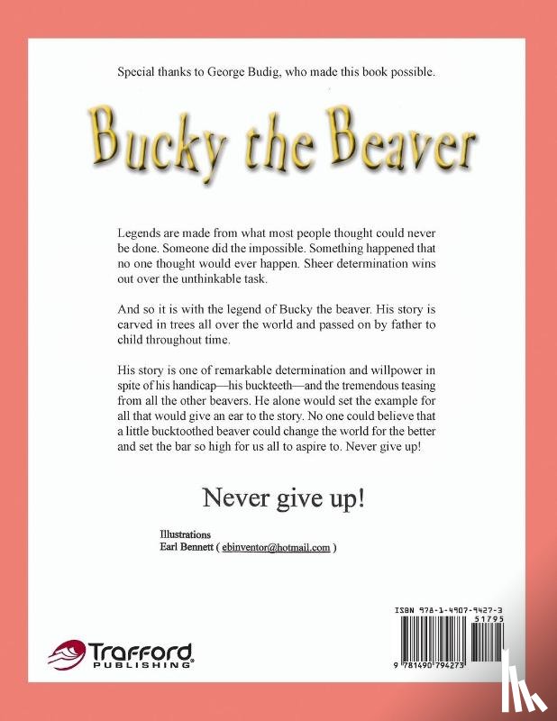 Bennett, Earl - The Legend of Bucky the Beaver