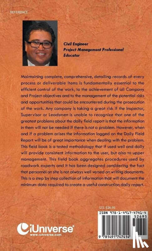 Munguia Mireles, Alberto - Highway Construction and Inspection Fieldbook