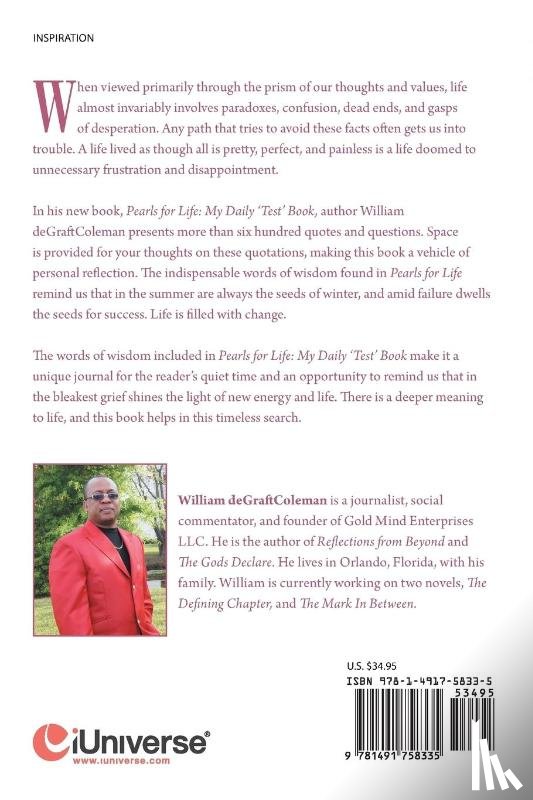 Degraftcoleman, William - Pearls for Life