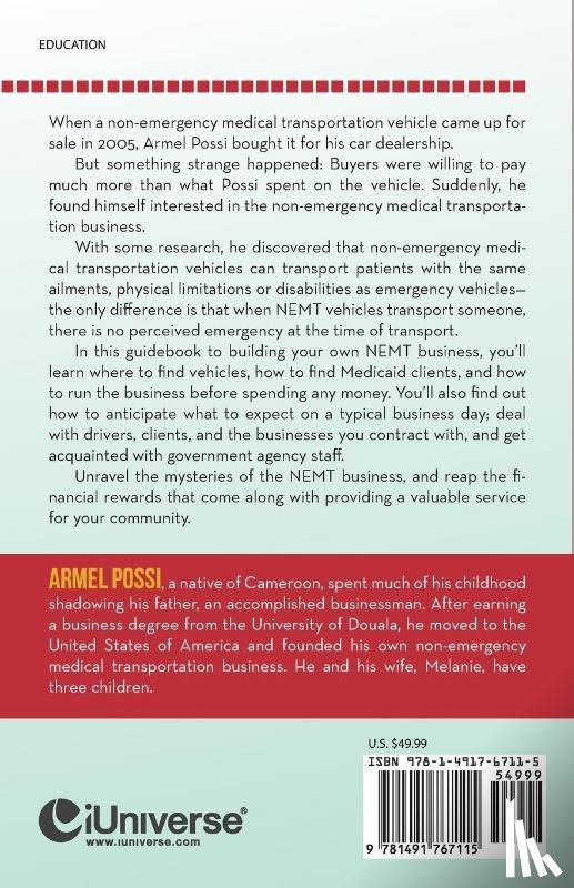 Possi, Armel - Building Your Own Non-Emergency Medical Transportation Business