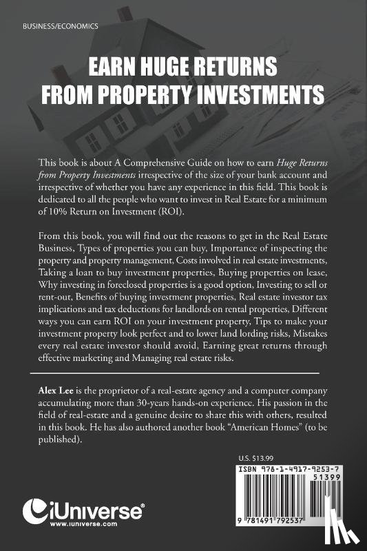 Lee, Alex - Earn Huge Returns from Property Investments