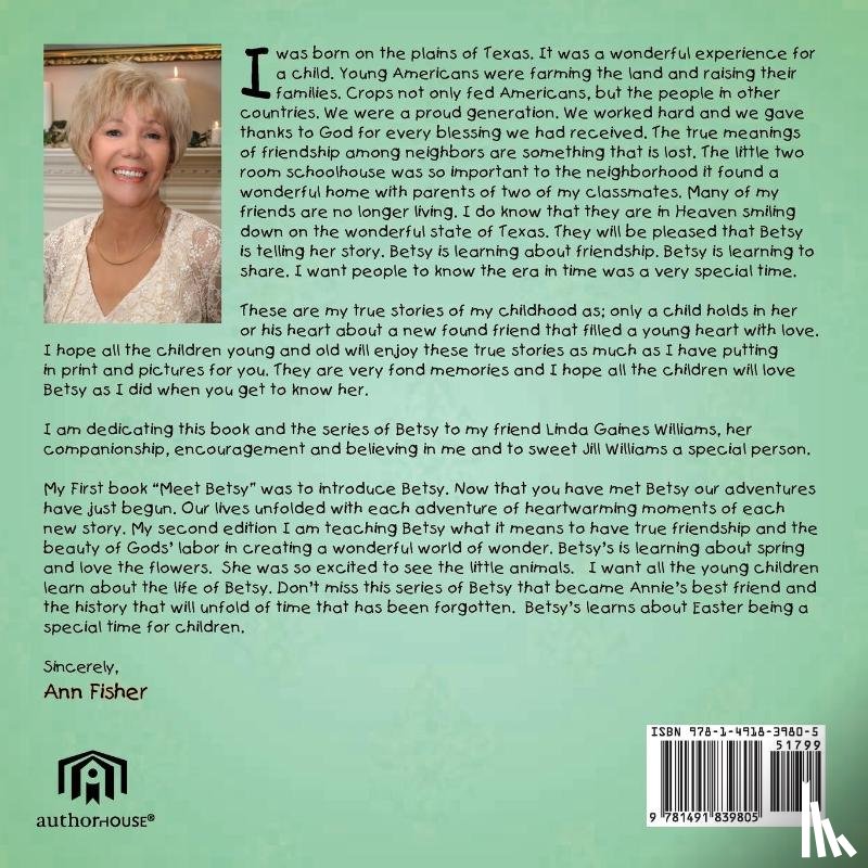 Fisher, Ann (Undefined) - Betsy's Easter Bonnet