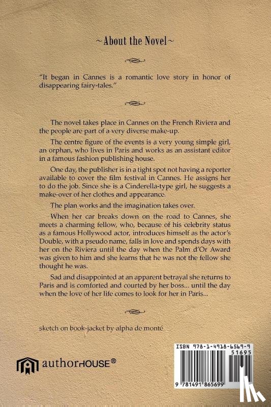De Monte, Alpha - It Began in Cannes