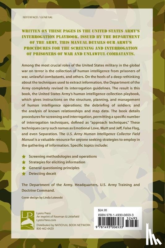 Department of the Army - U.S. Army Human Intelligence Collector Field Manual