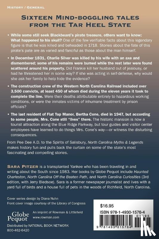 Pitzer, Sara - North Carolina Myths and Legends