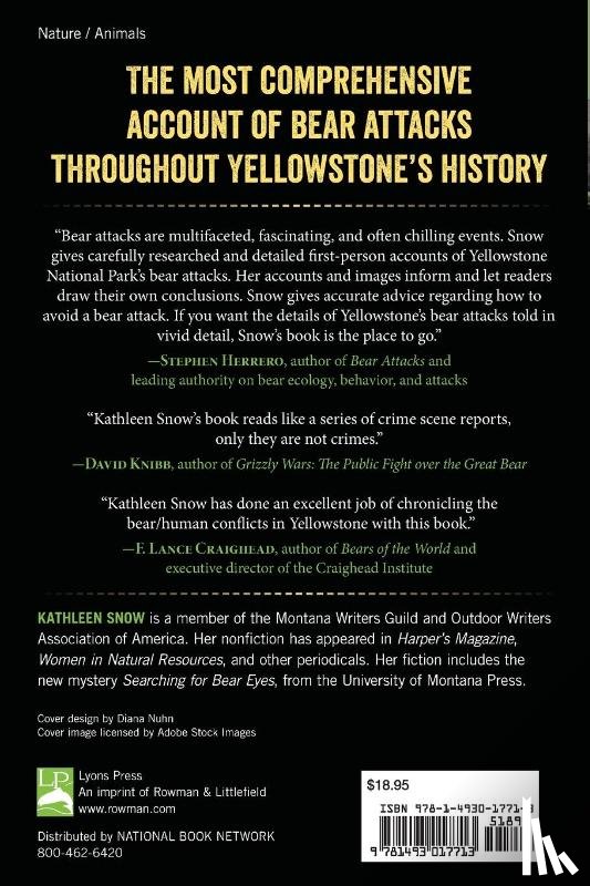 Snow, Kathleen - Taken by Bear in Yellowstone