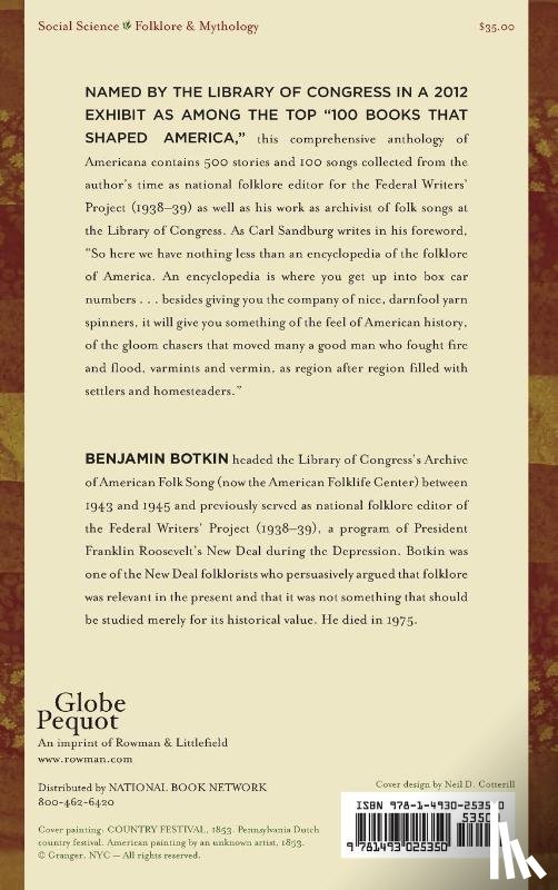 Botkin, B. A. - A Treasury of American Folklore