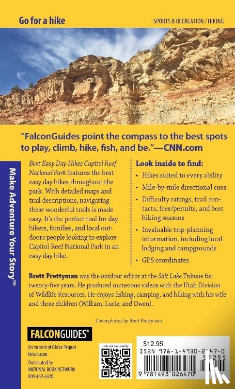 Prettyman, Brett - Best Easy Day Hikes Capitol Reef National Park