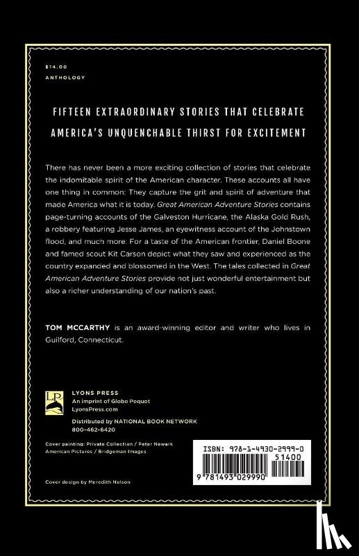 McCarthy, Tom - Great American Adventure Stories
