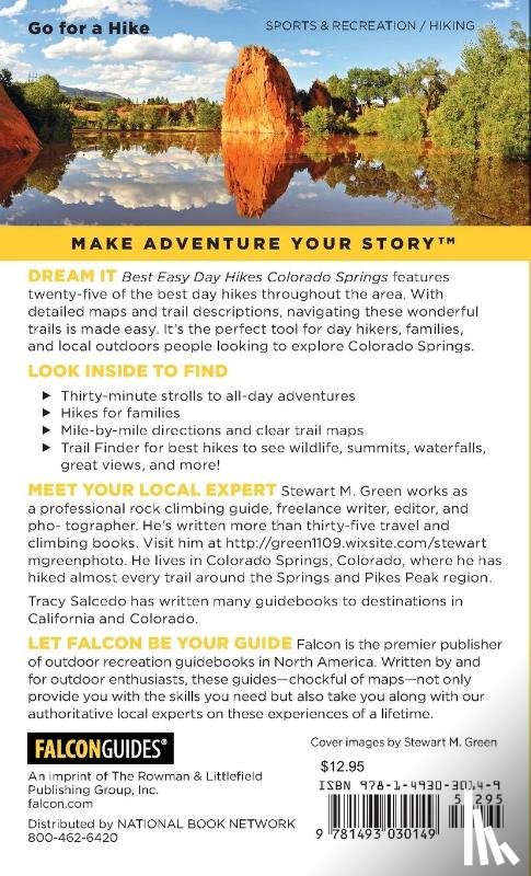 Green, Stewart M., Salcedo, Tracy - Best Easy Day Hikes Colorado Springs