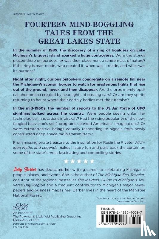 Barber, Sally - Michigan Myths and Legends