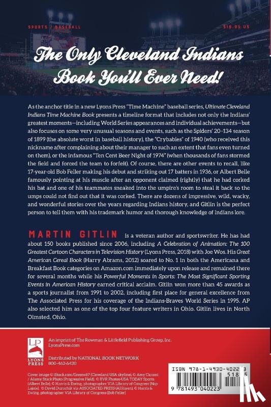 Gitlin, Martin - Ultimate Cleveland Indians Time Machine Book