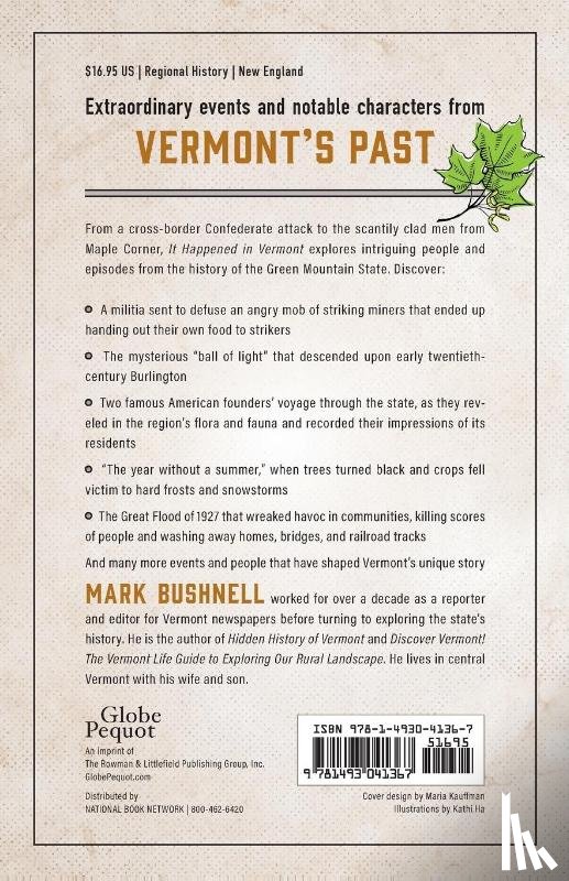Bushnell, Mark - It Happened in Vermont