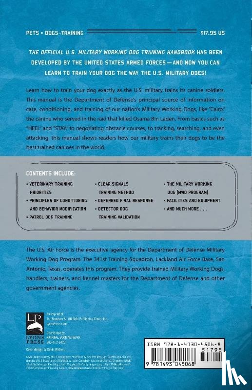 Department of Defense - The Official U.S. Military Working Dog Training Handbook