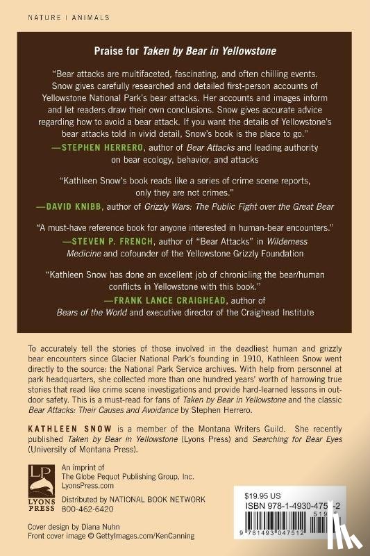 Snow, Kathleen - Taken By Bear in Glacier National Park