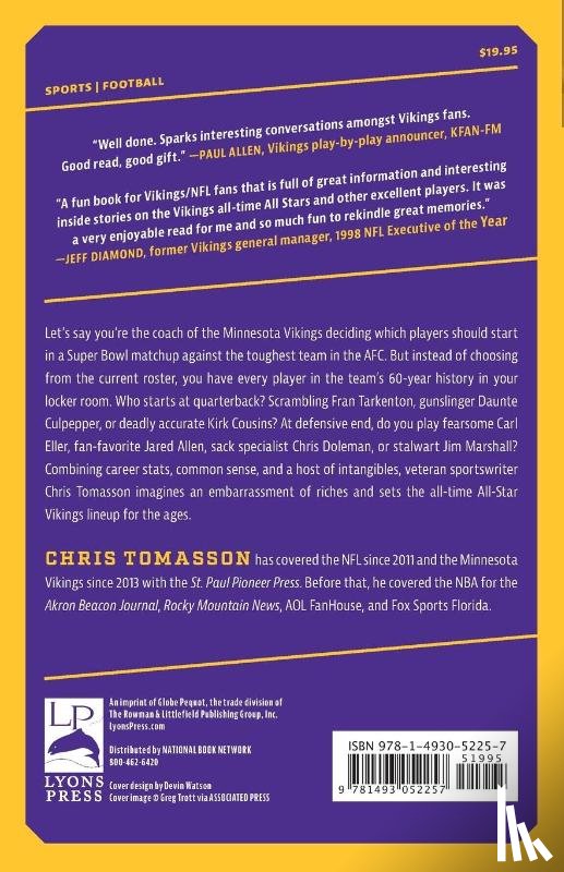 Tomasson, Chris - The Minnesota Vikings All-Time All-Stars