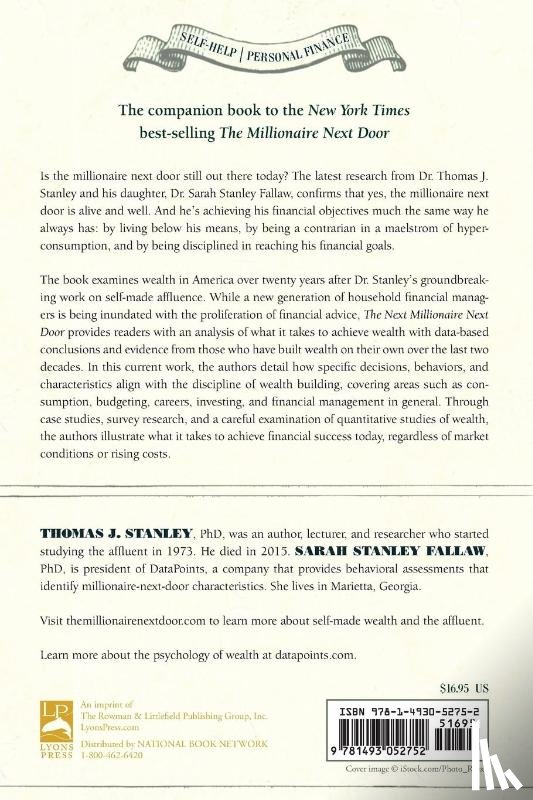 Stanley, Thomas J., Fallaw, Sarah Stanley - The Next Millionaire Next Door