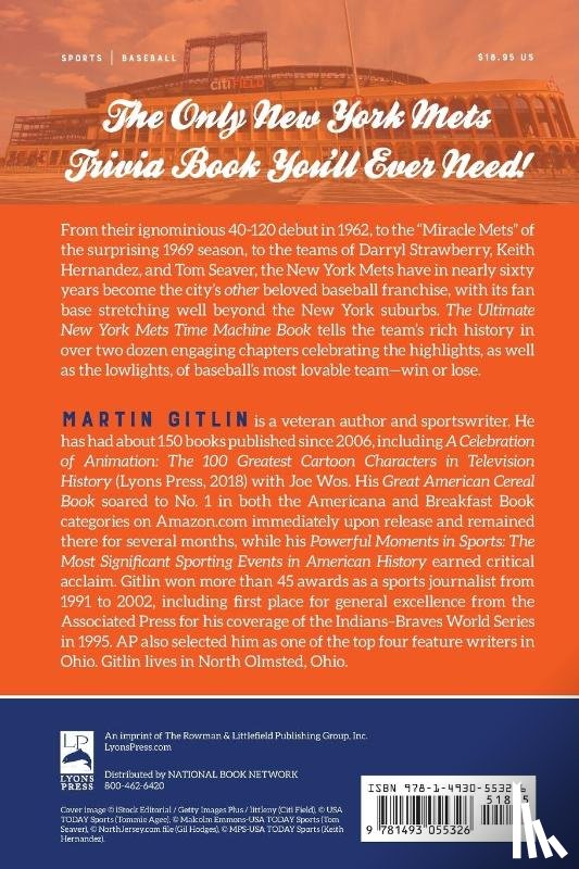 Gitlin, Martin - The Ultimate New York Mets Time Machine Book