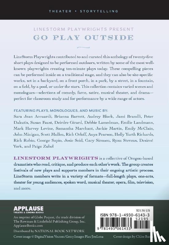  - LineStorm Playwrights Present Go Play Outside