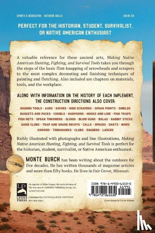 Burch, Monte - Making Native American Hunting, Fighting, and Survival Tools